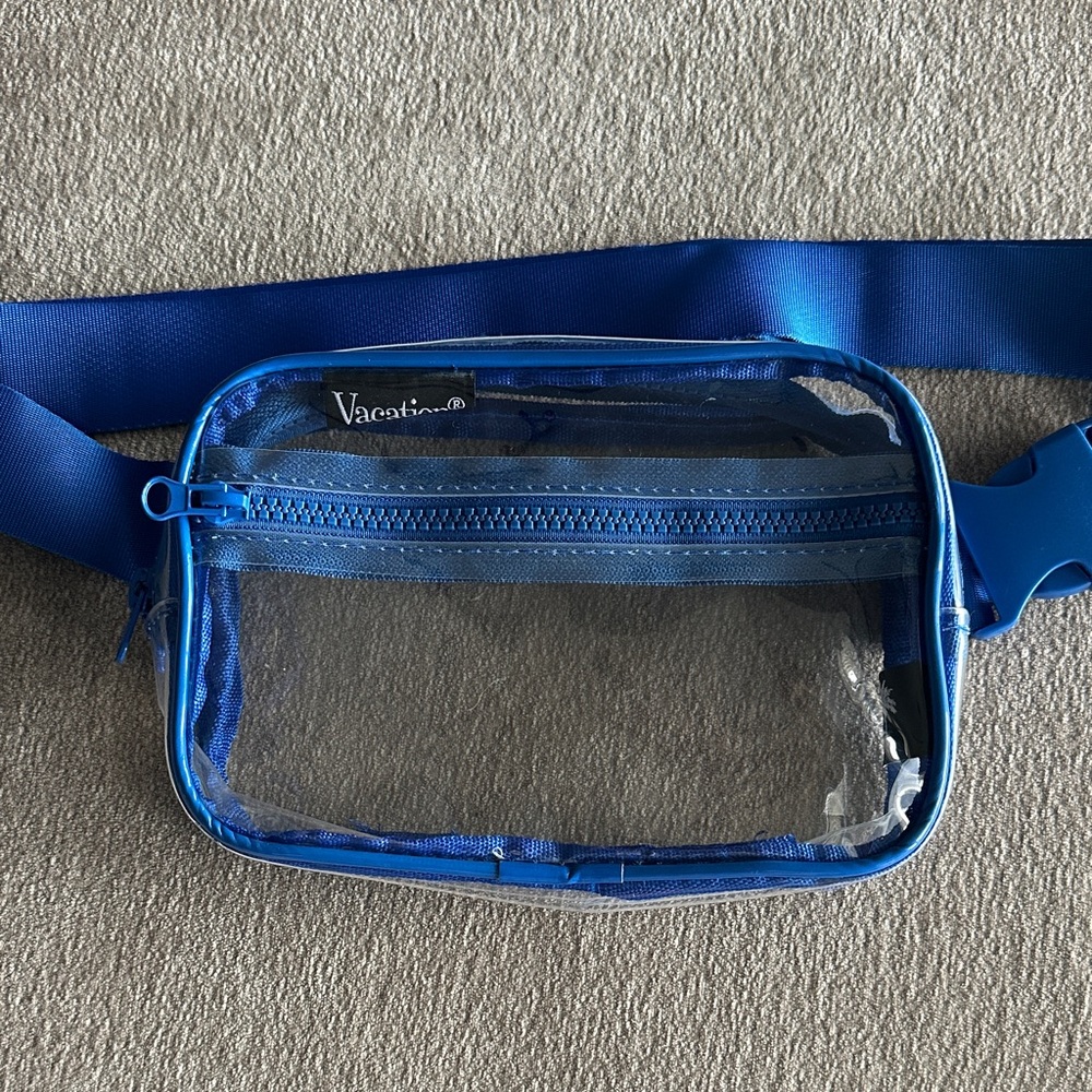 Vacation Clear Bum/Belt/Crossbody Bag